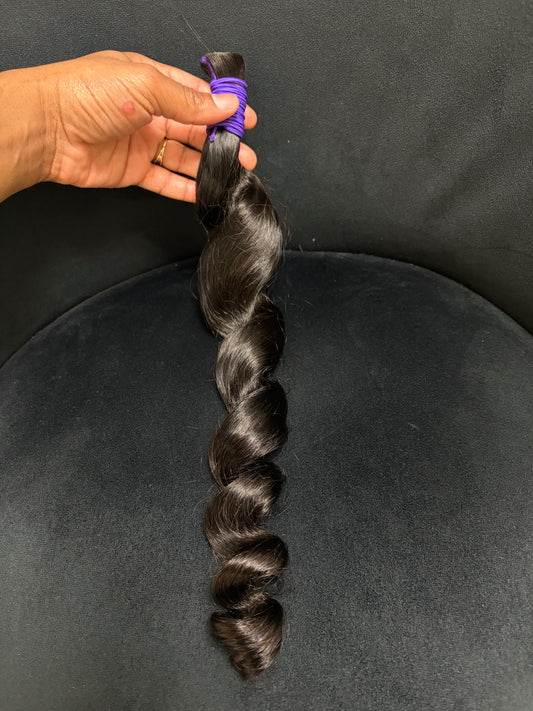 Bulk Hair Loose Wave texture