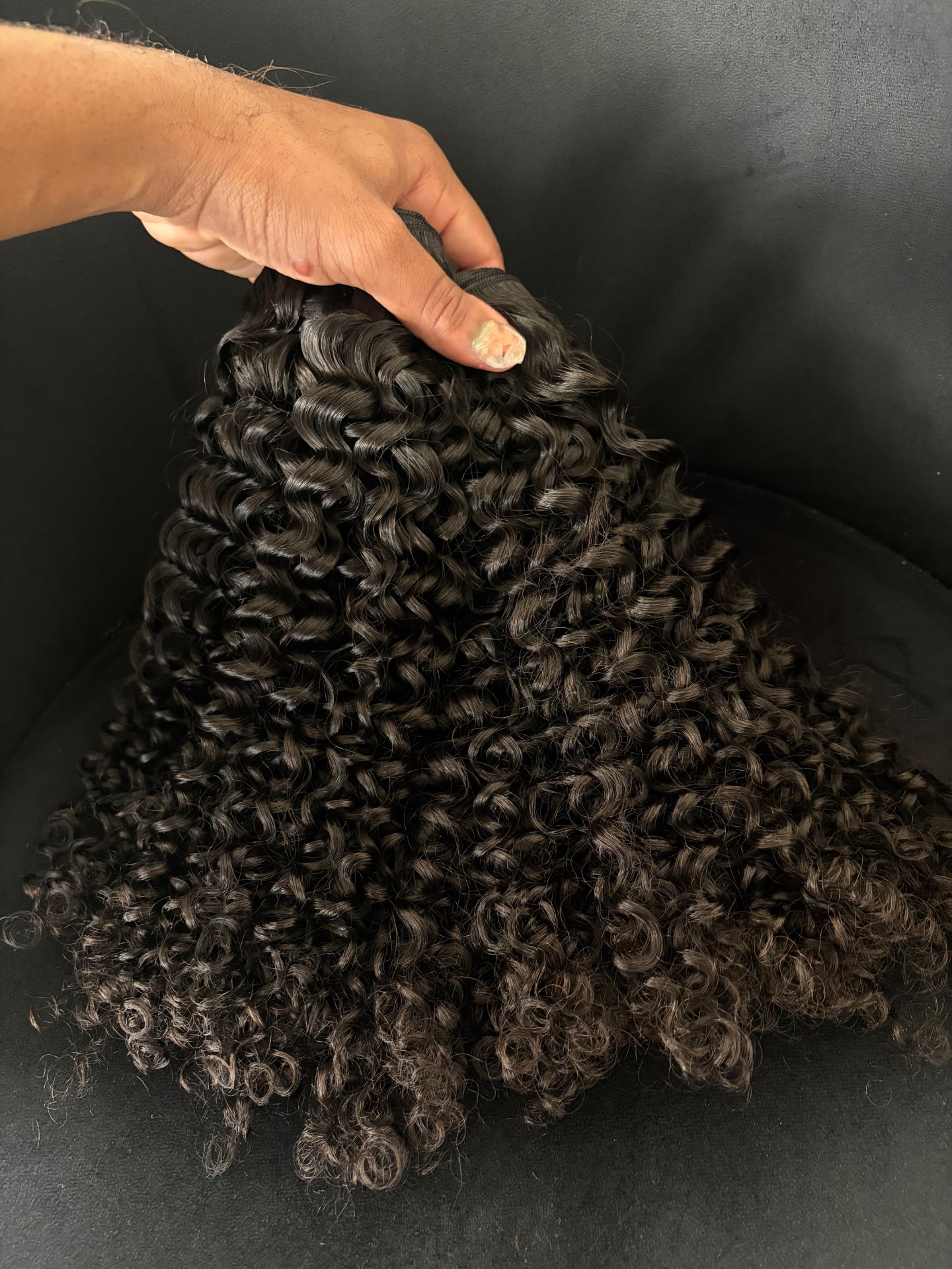 Tissage Curly Wave cheveux vietnamiens