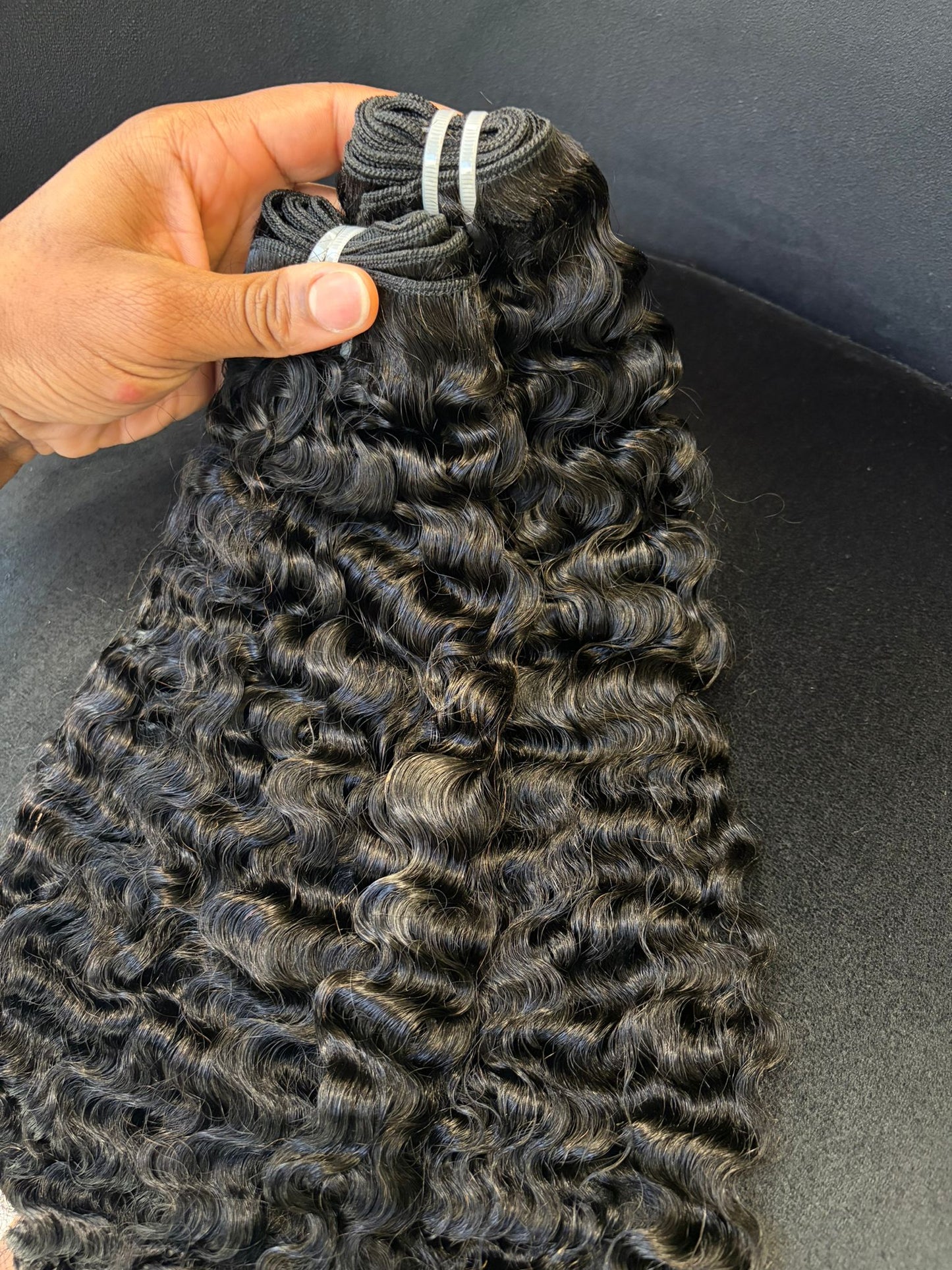 Lot 3 Tissages Burmeses curly
