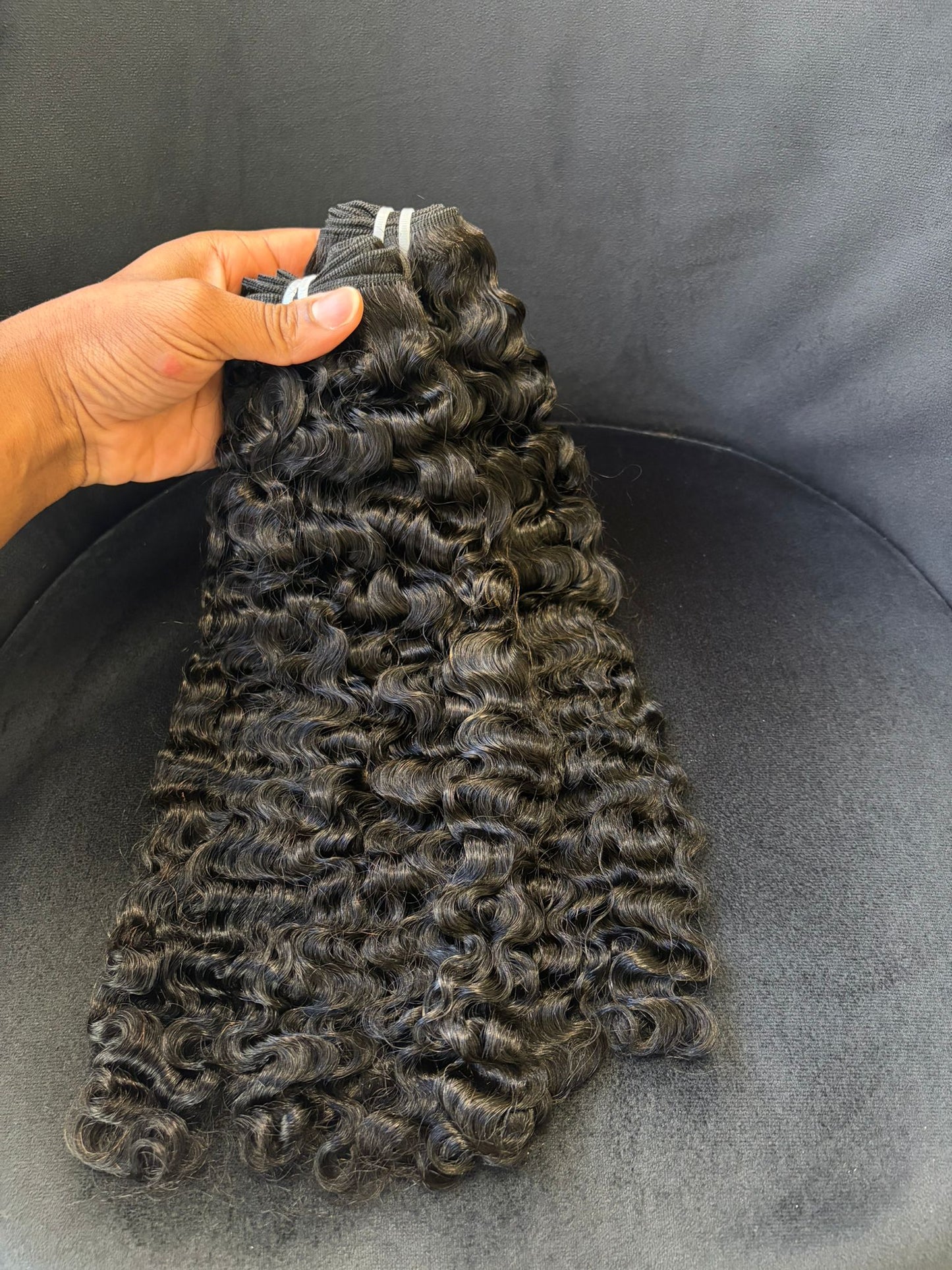 Lot 3 Tissages Burmeses curly