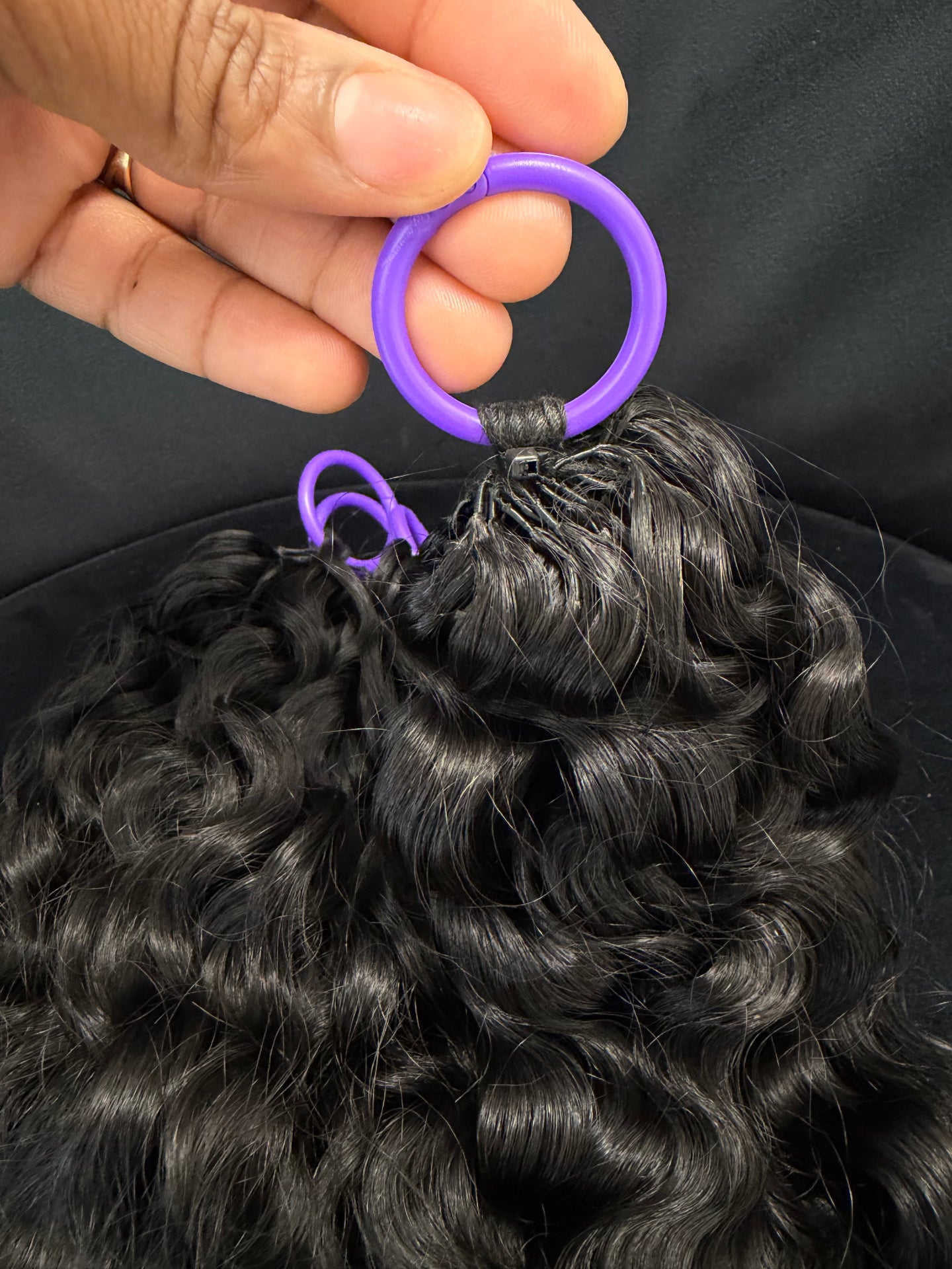 Crochet Burmese Curly vue détaillée