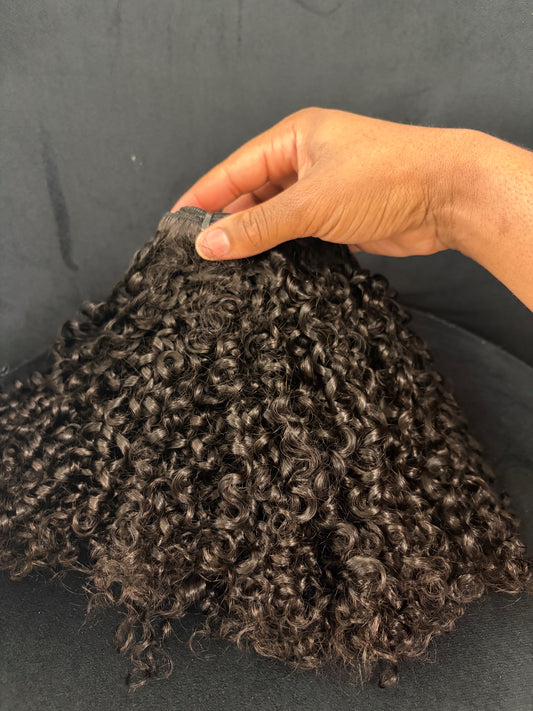 Tissage Pixie Curly